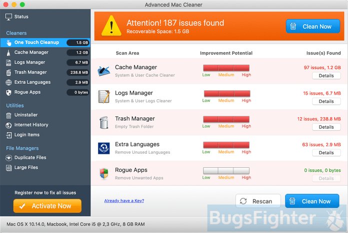 avast mac security 2016 remove virus