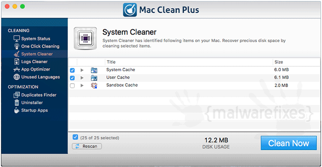 how do i get rid of advanced mac cleaner on my macbook pro